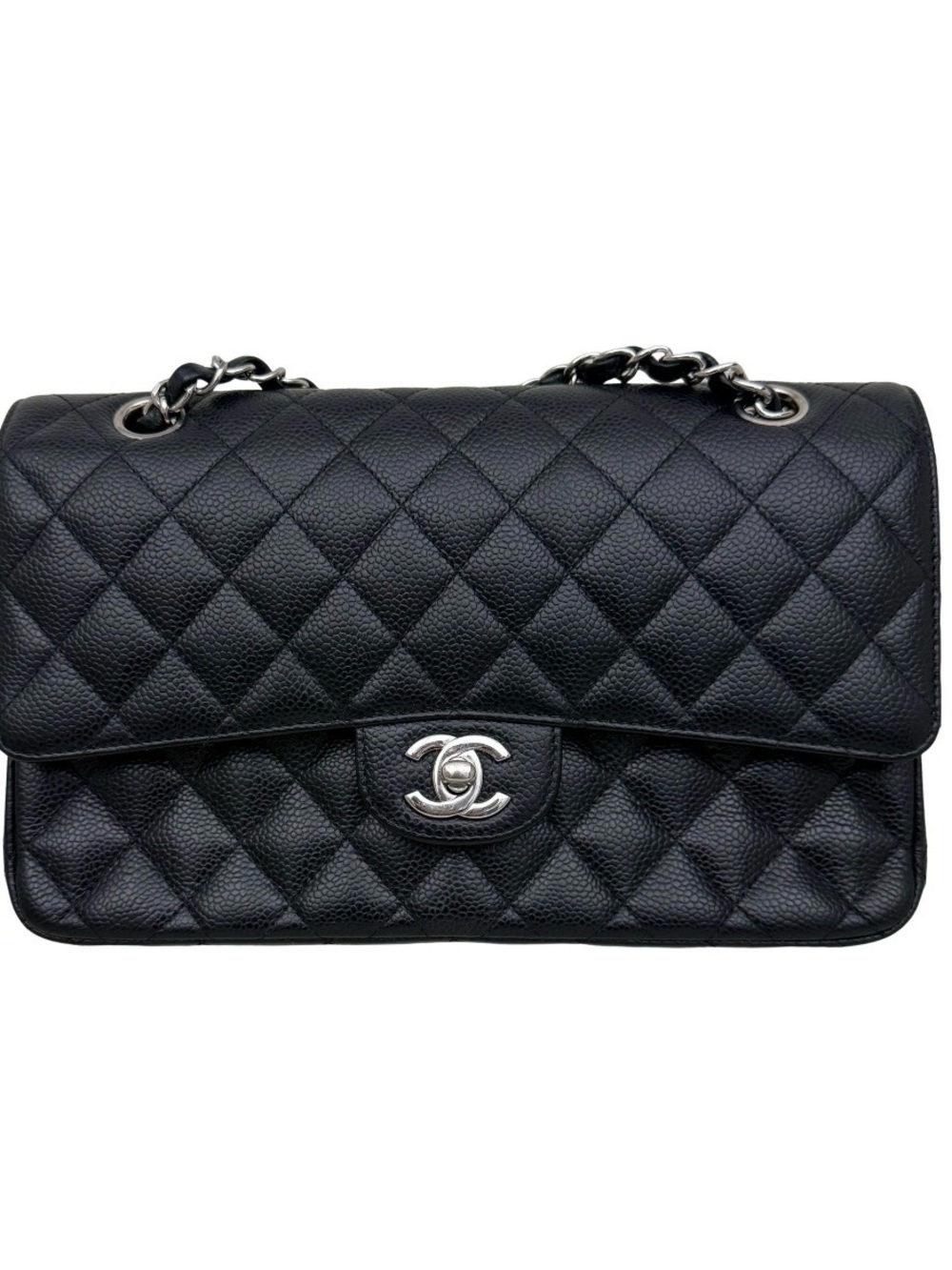 Authentic CHANEL Classic Medium Flap Bag
Series 27 - New model - Preowned - COA